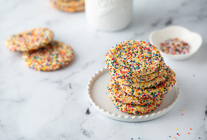 Sugar Cookies With Sprinkles