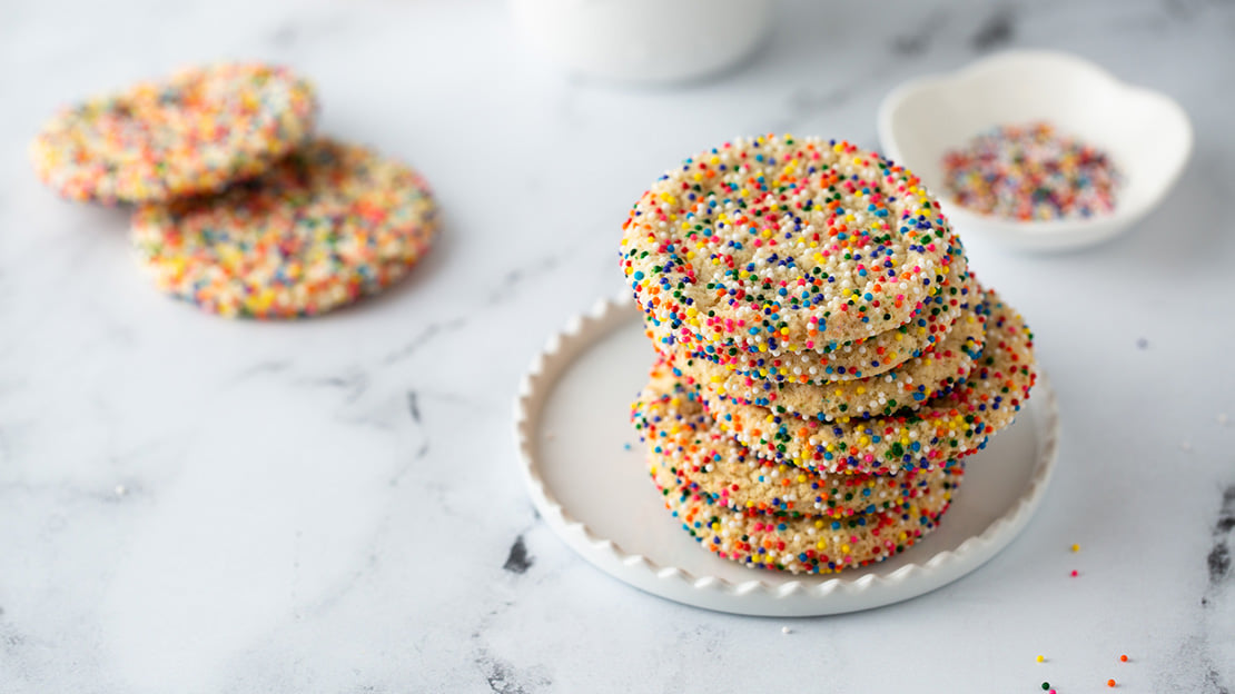 Sugar Cookies With Sprinkles