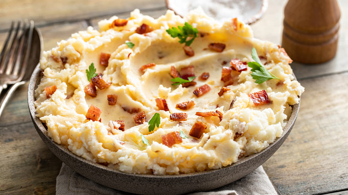 Bacon and Mashed Potatoes