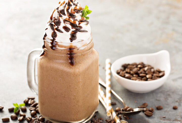 Chocolate Frappe Coffee