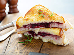 Grilled Cheese and Turkey Sandwich
