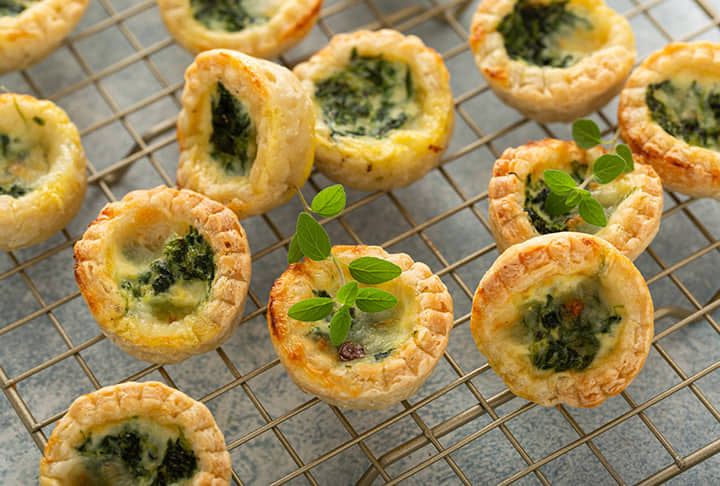 Mini Quiche Pies