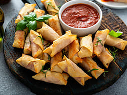 Mozzarella and Salami Sticks