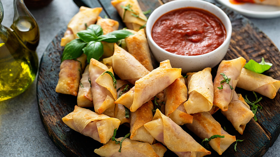 Mozzarella and Salami Sticks