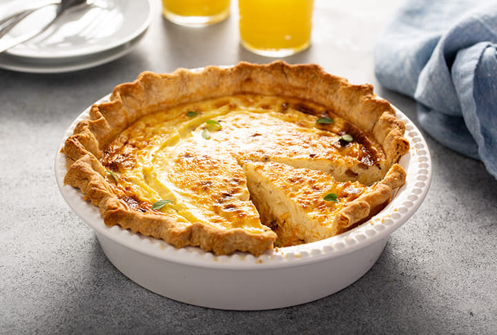 Quiche Lorraine Pie