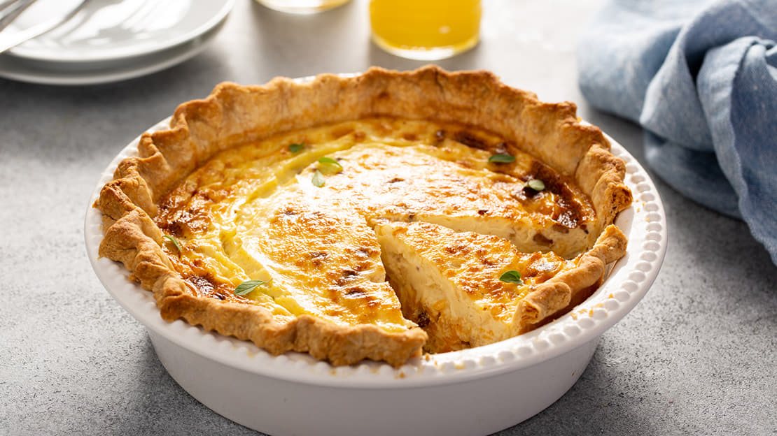 Quiche Lorraine Pie