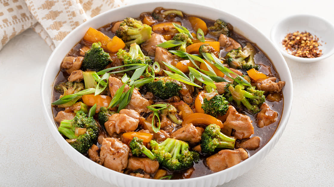 Stir Fried Chicken With Broccoli