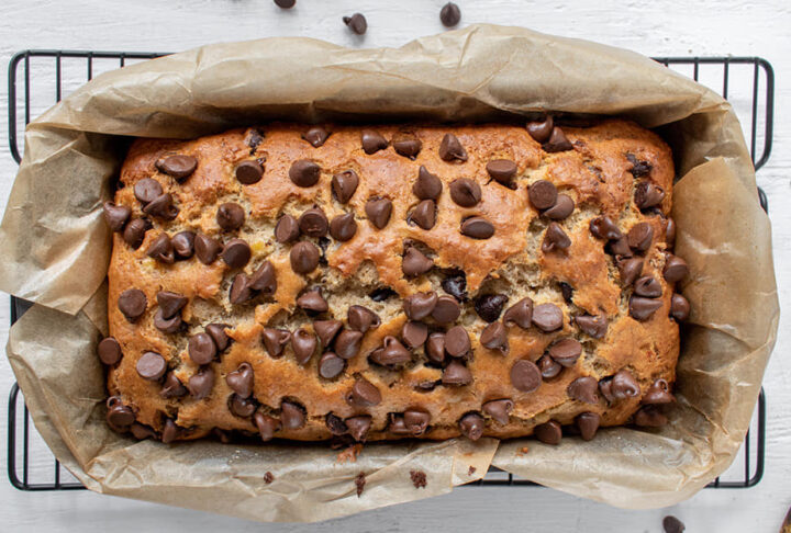 Banana and Chocolate Chip Bread