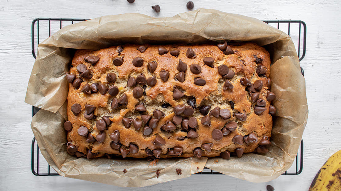 Banana and Chocolate Chip Bread