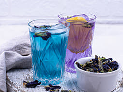 Butterfly Pea Flower Lemonade