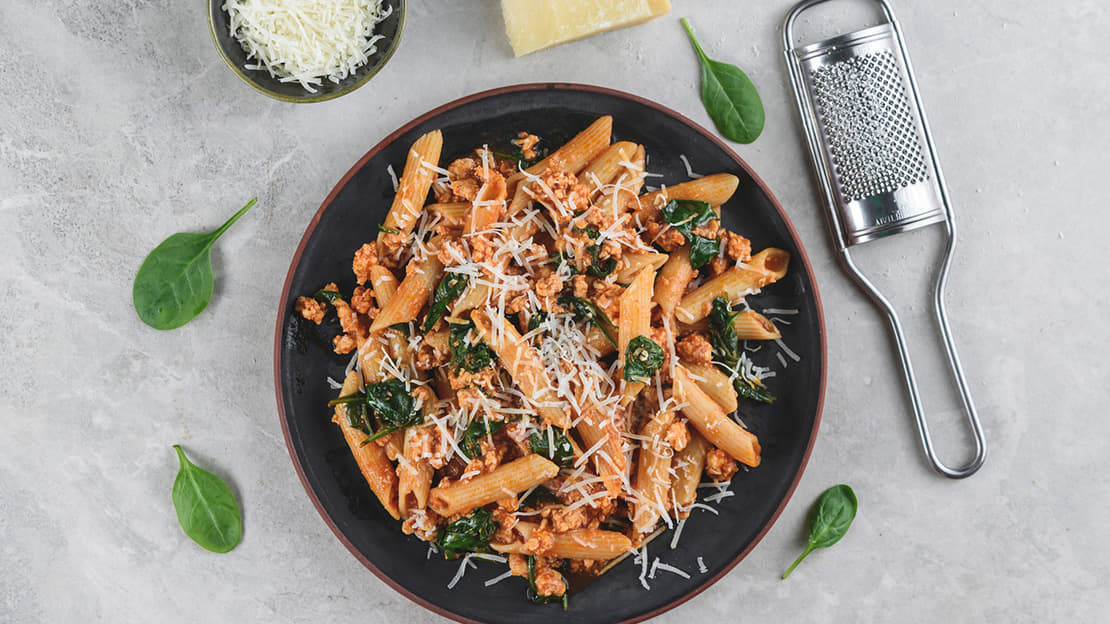 Ground Turkey Pasta Dish
