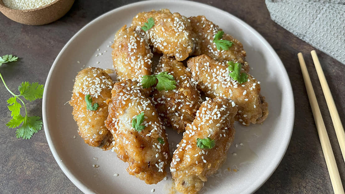 Honey and Garlic Wings
