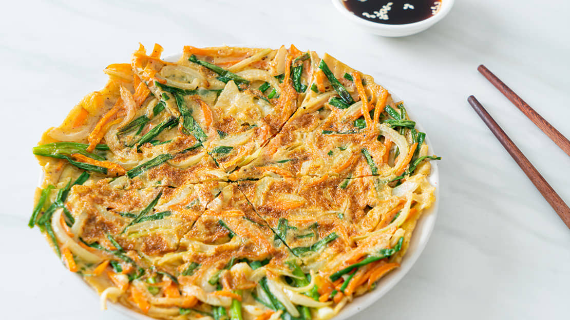 Pajeon Spring Onion Pancake Korean