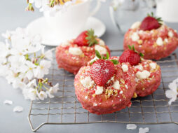 Strawberry Shortcake Donuts