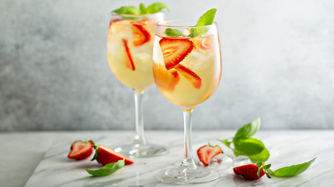 White Sangria Cocktail