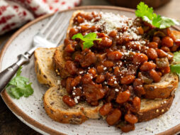 Mexican Beans On Toast