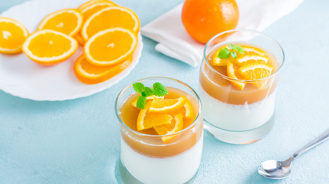 Orange Panna Cotta