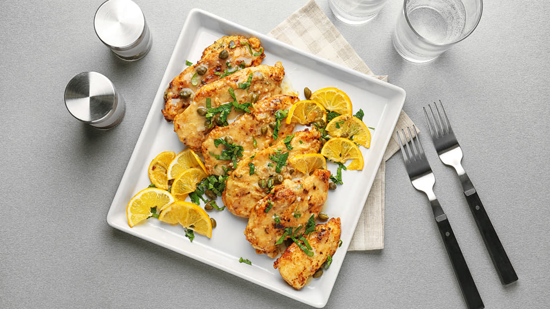 Chicken Piccata Dish