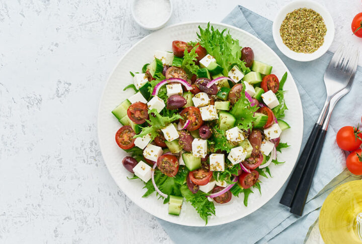 Cucumber and Tomato Salad