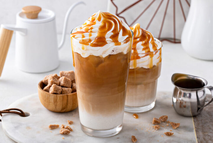 Iced Caramel Latte