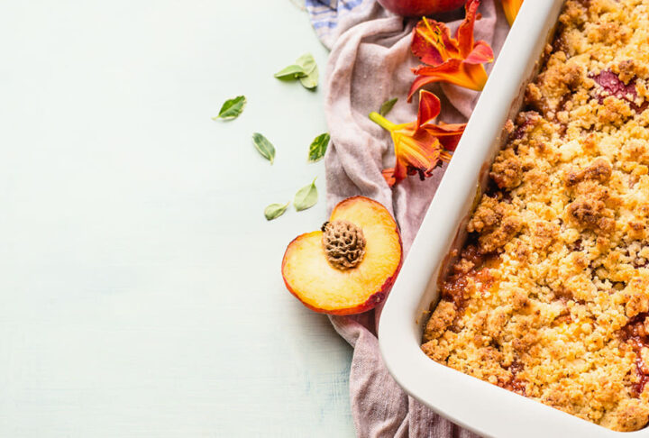 Peach Fruit Crisp Recipe