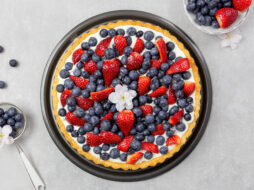 Summer Berry and Cream Tart