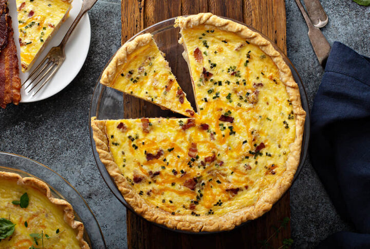 Bacon and Potato Quiche