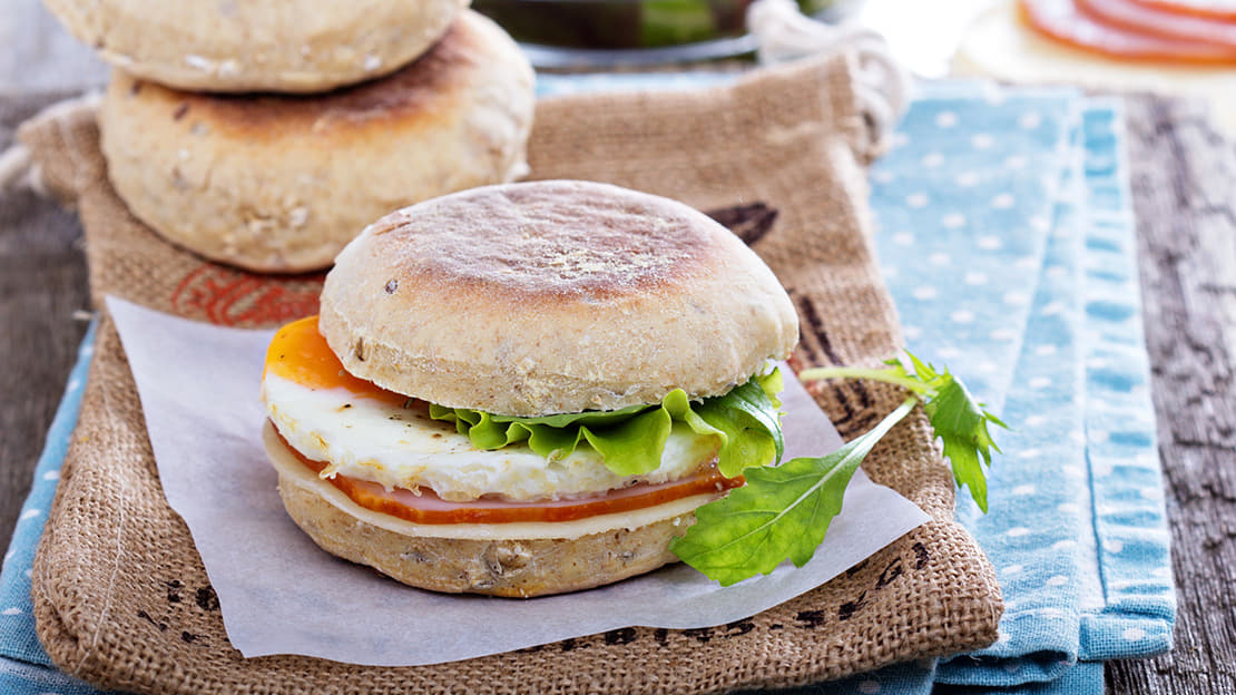 Breakfast Muffin Sandwich