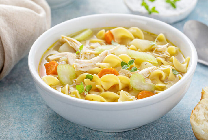 Homemade Chicken and Noodle Soup