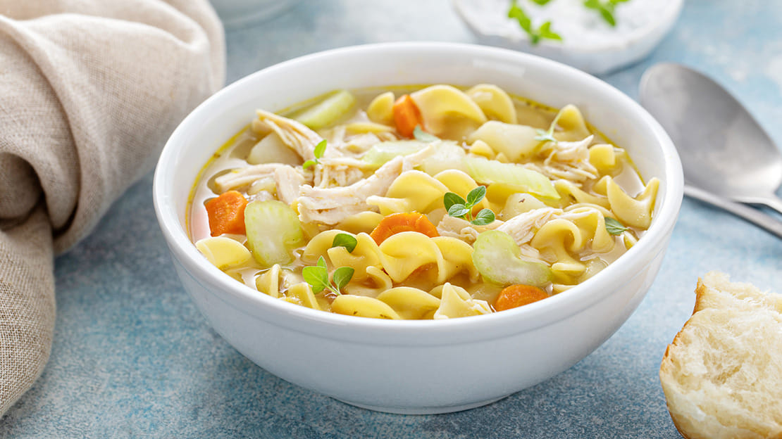 Homemade Chicken and Noodle Soup