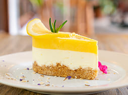 No Bake Lemon Cheesecake