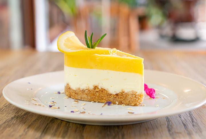No Bake Lemon Cheesecake
