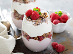 Raspberries and Yogurt