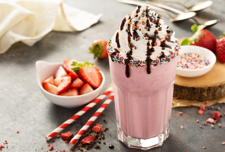 Strawberry Milkshake Recipe