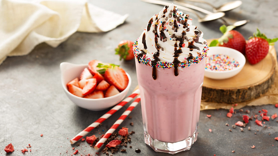 Strawberry Milkshake Recipe