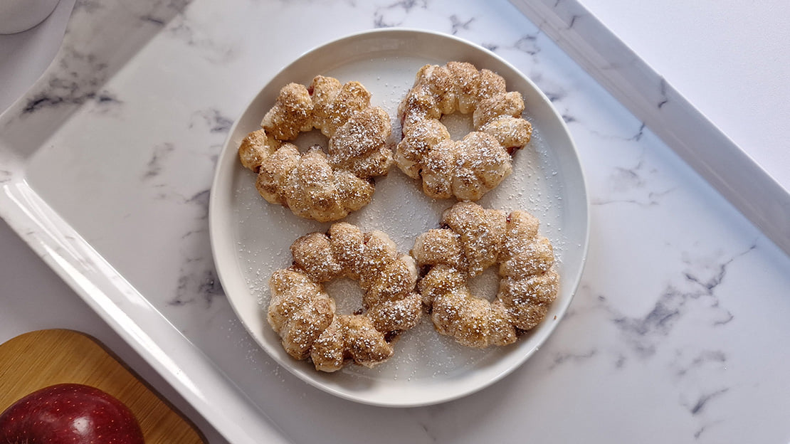 Apple Ring Donuts